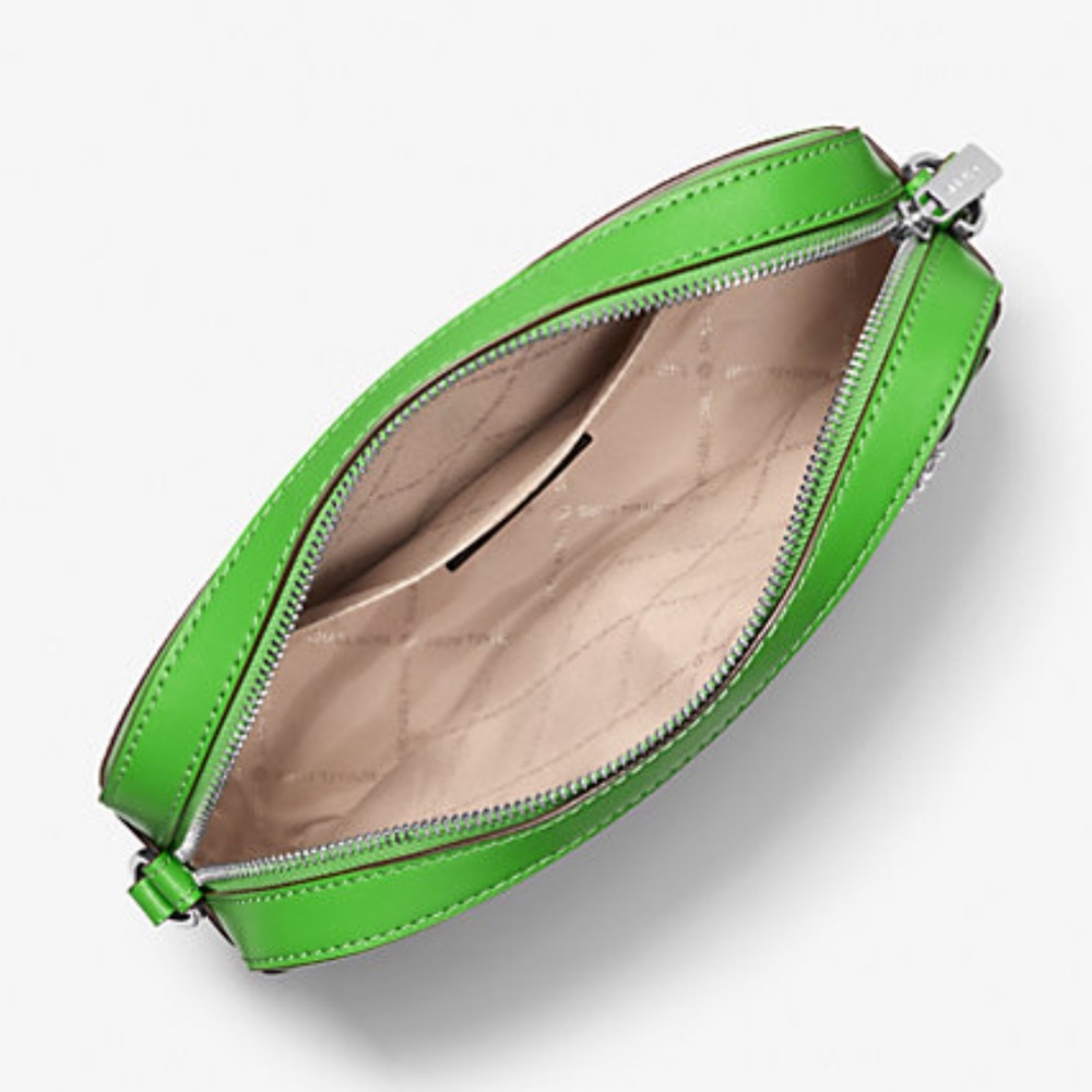 Michael Kors Jet Set Large Ombré Signature Logo Crossbody Body
Jungle Green 
NWT - Picture 3 of 16